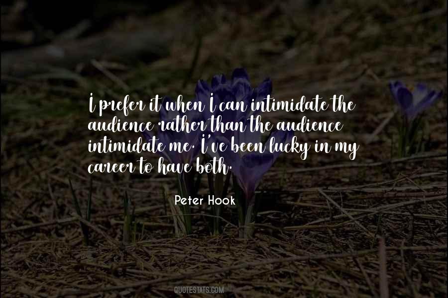 Quotes About Intimidate #1047103