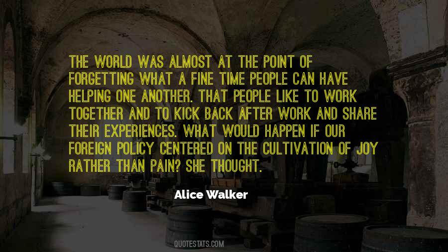 Helping Our World Quotes #956076