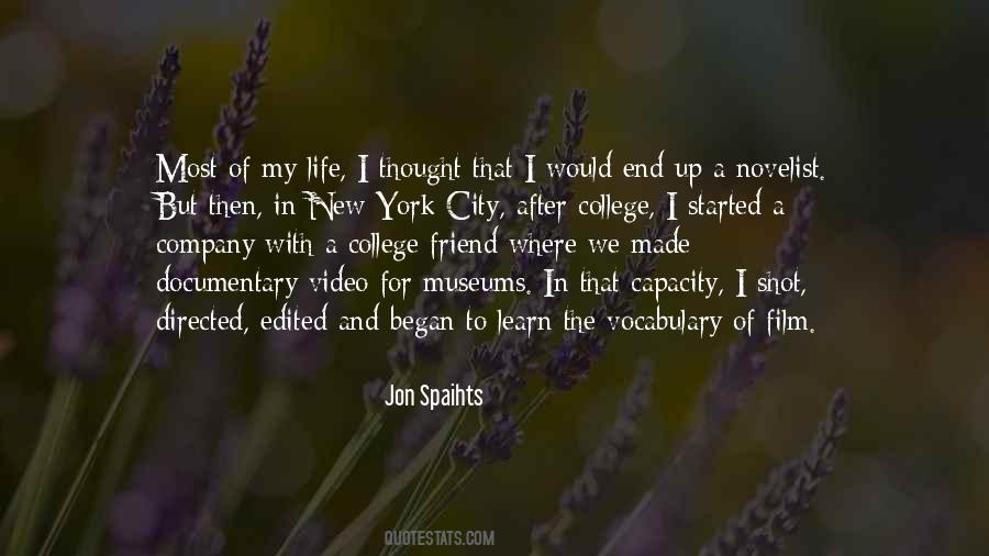 Quotes About New York City Life #1438075
