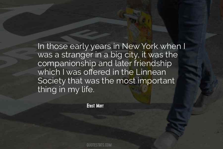 Quotes About New York City Life #401803