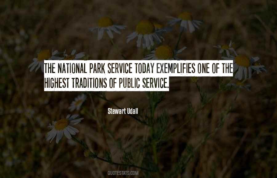 Quotes About The National Park Service #646600