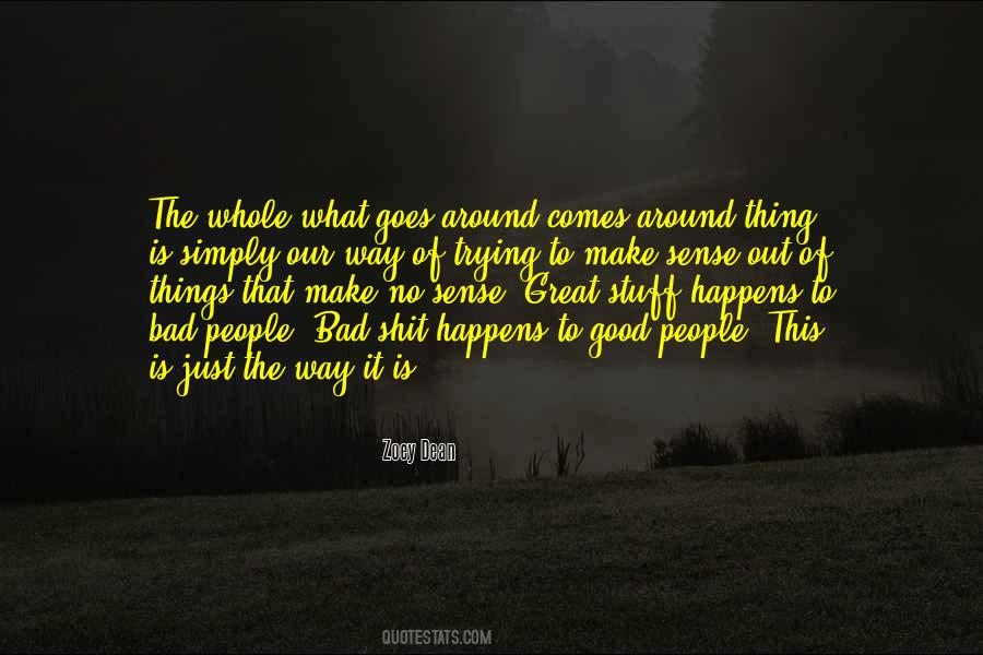 Great Good Thing Quotes #68627