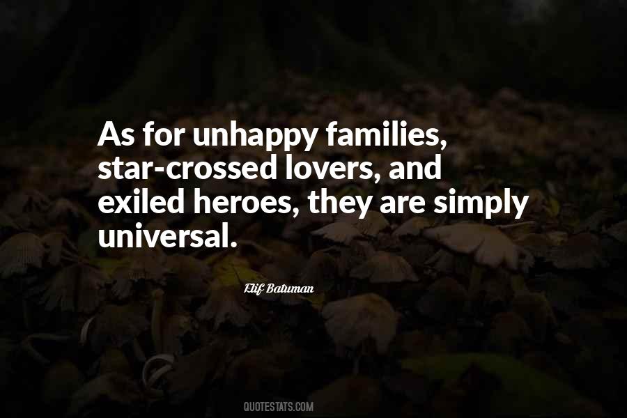 Quotes About Unhappy Families #1404929