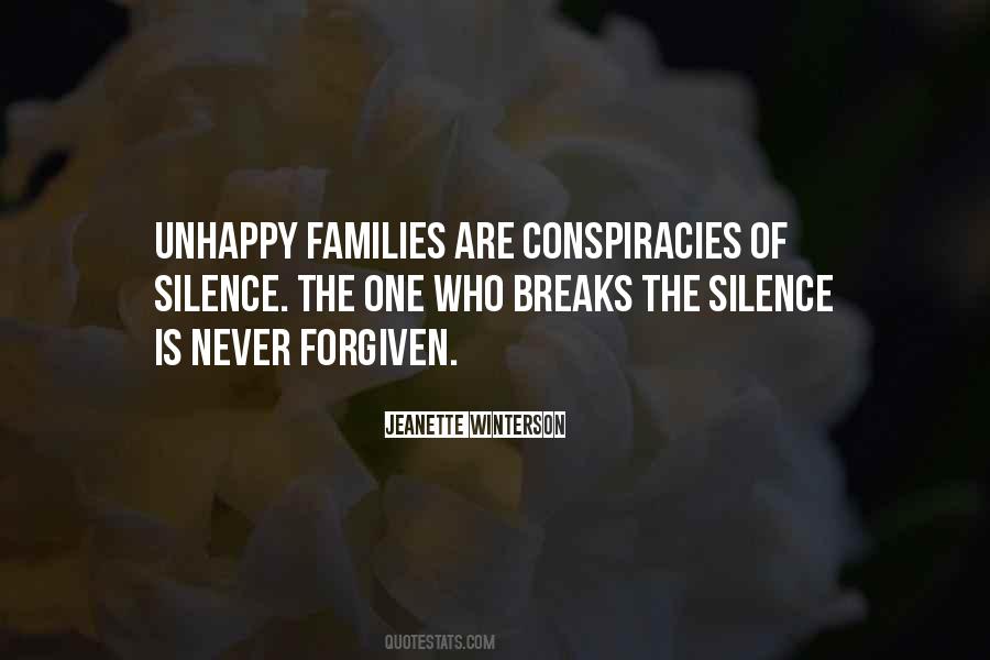 Quotes About Unhappy Families #452789