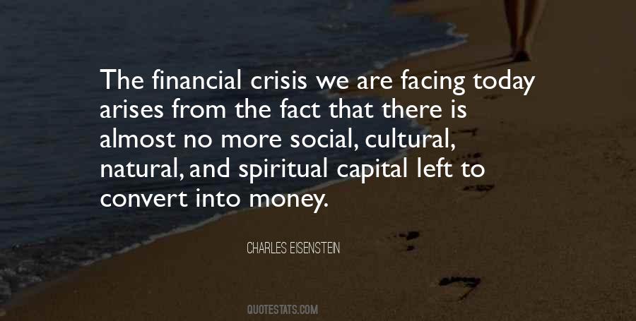 Quotes About Financial Crisis #51145