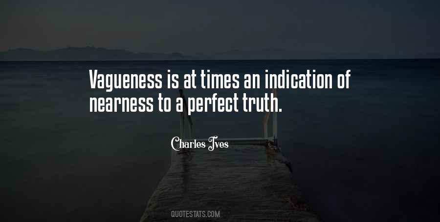 Quotes About Vagueness #160614