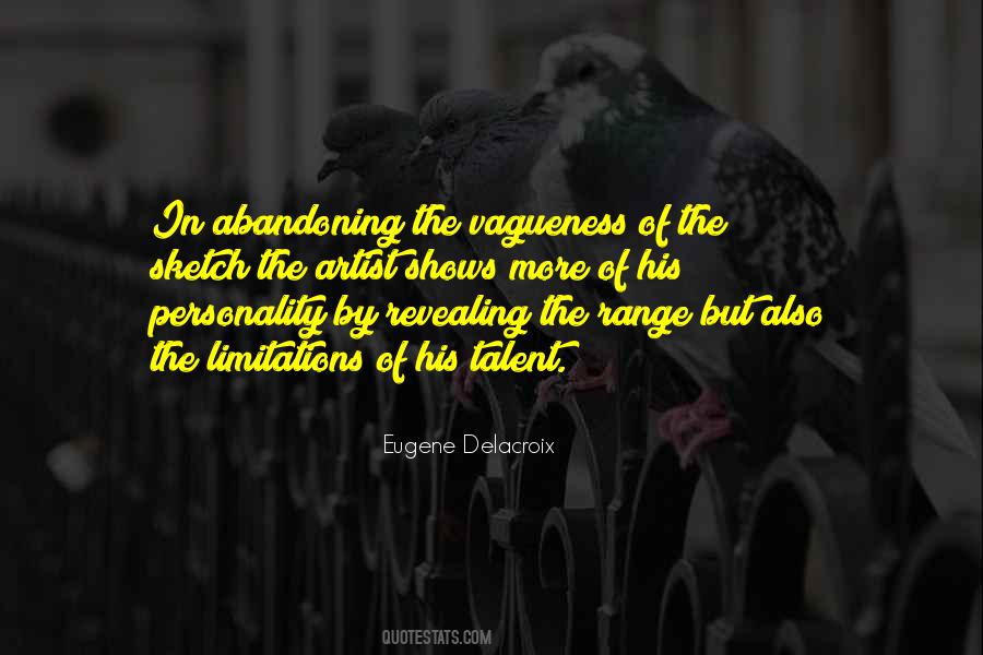 Quotes About Vagueness #1790185