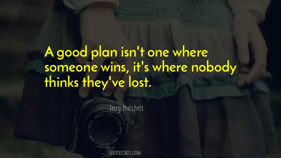 A Good Plan Quotes #1351835