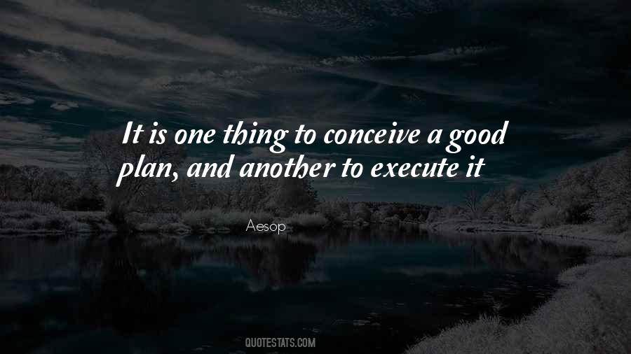 A Good Plan Quotes #228778