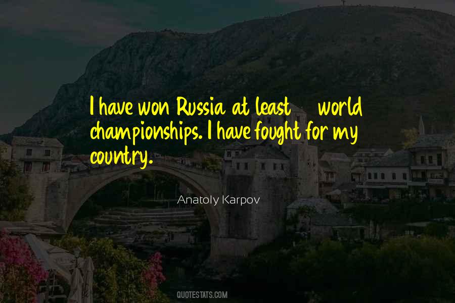 Quotes About Karpov #1401460