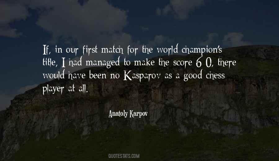 Quotes About Karpov #848341