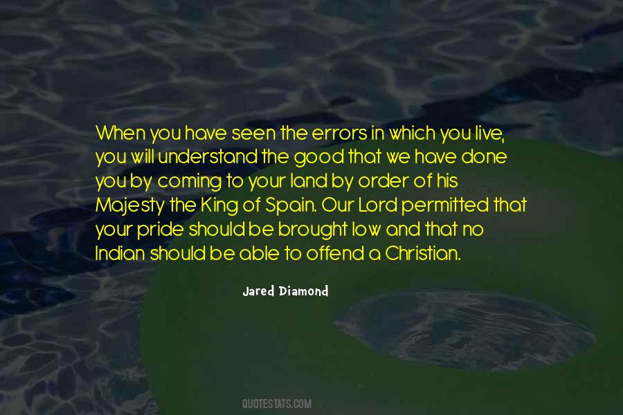 Coming Of The Lord Quotes #1380260