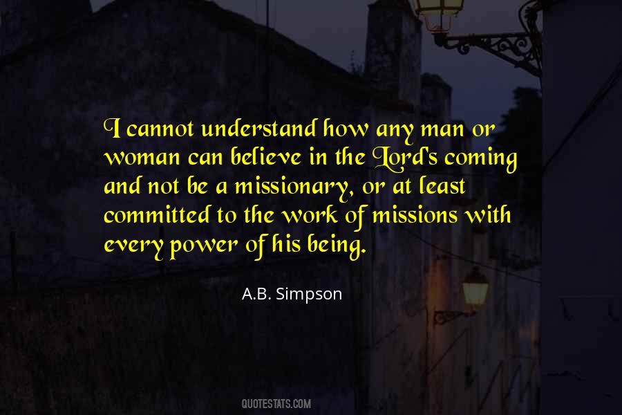 Coming Of The Lord Quotes #1437744