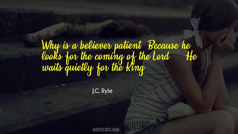 Coming Of The Lord Quotes #677888