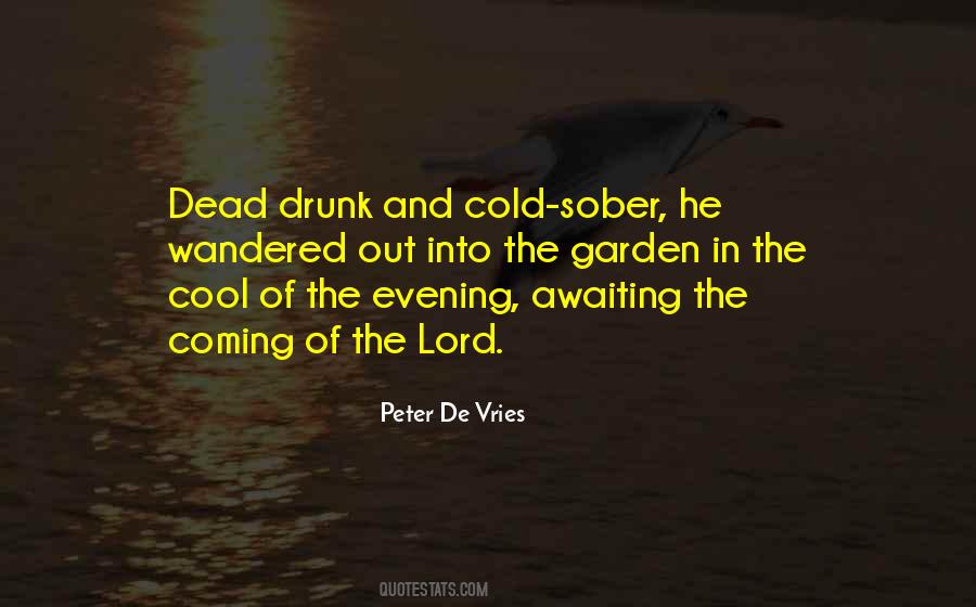 Coming Of The Lord Quotes #870708