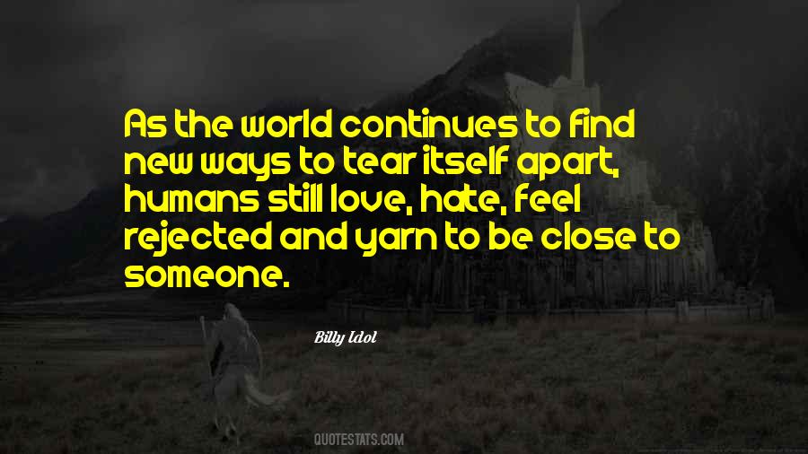 Quotes About Rejected Love #1077410