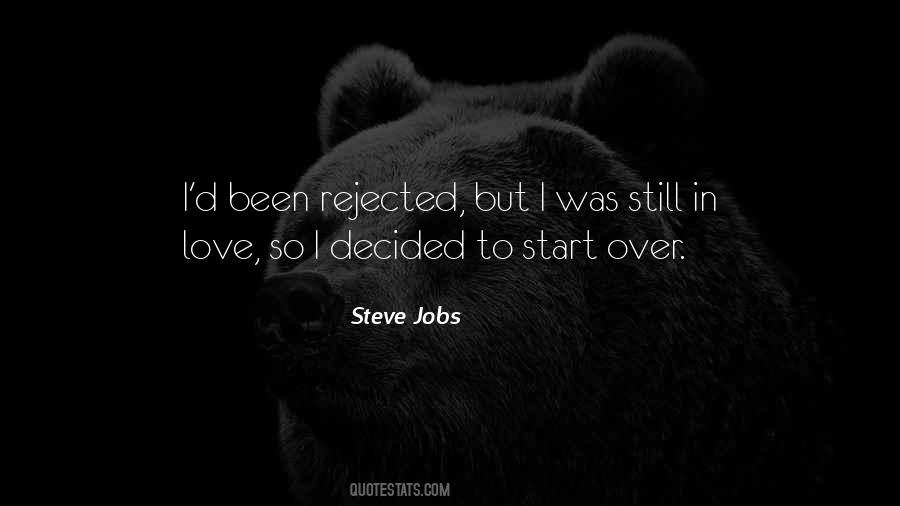 Quotes About Rejected Love #1597501