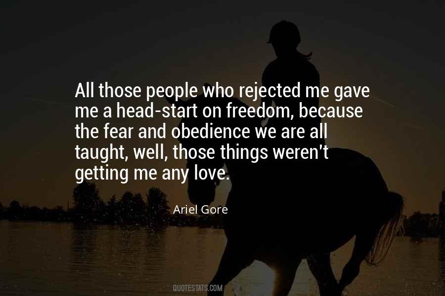 Quotes About Rejected Love #556715