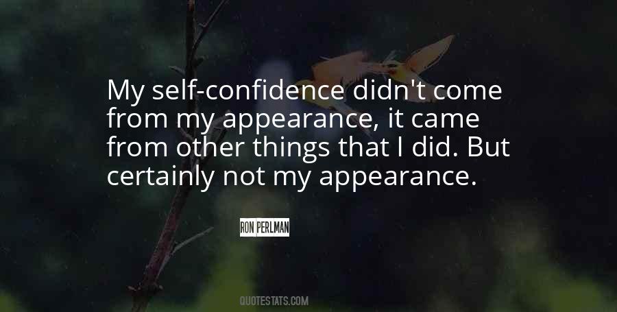 Quotes About Self Confidence #1199974