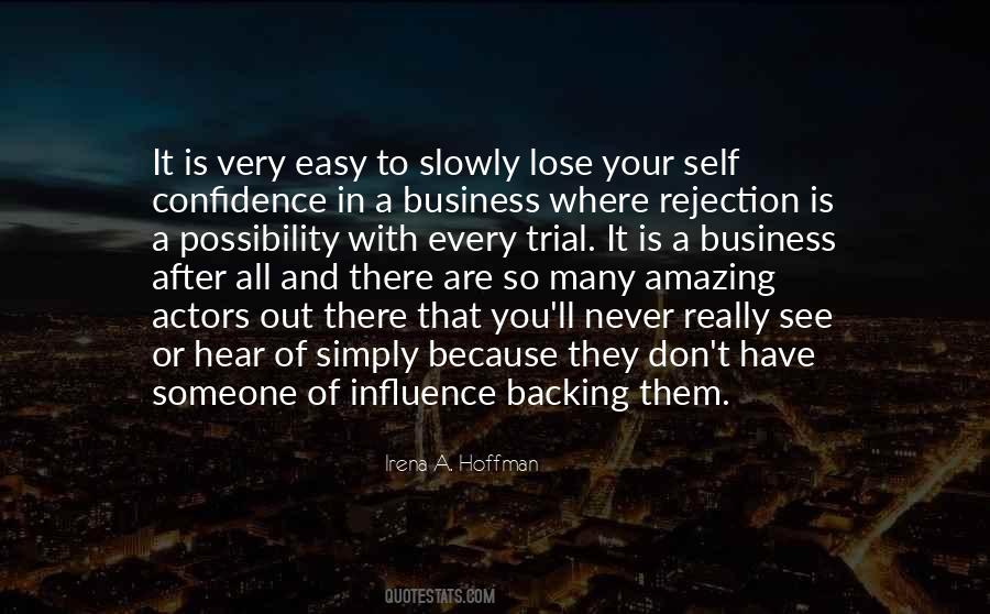 Quotes About Self Confidence #1305796