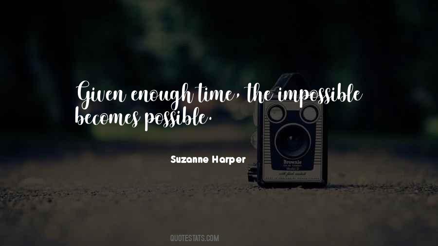 Quotes About Impossible Becomes Possible #1096338