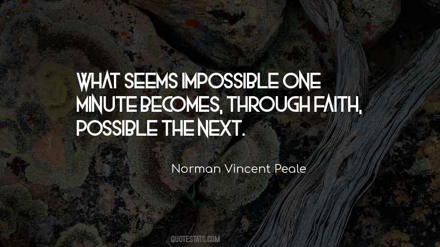Quotes About Impossible Becomes Possible #366232