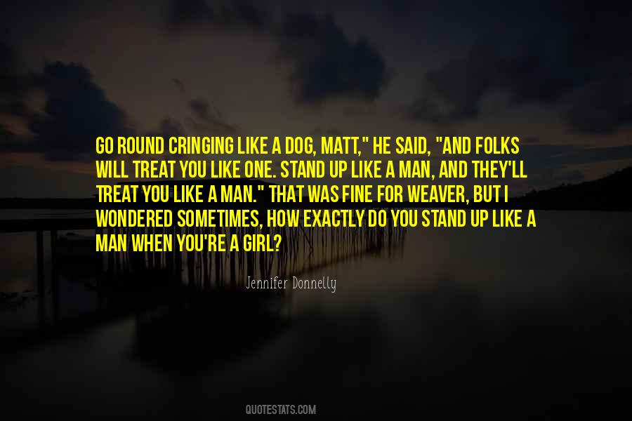 Quotes About A Girl And A Dog #104064