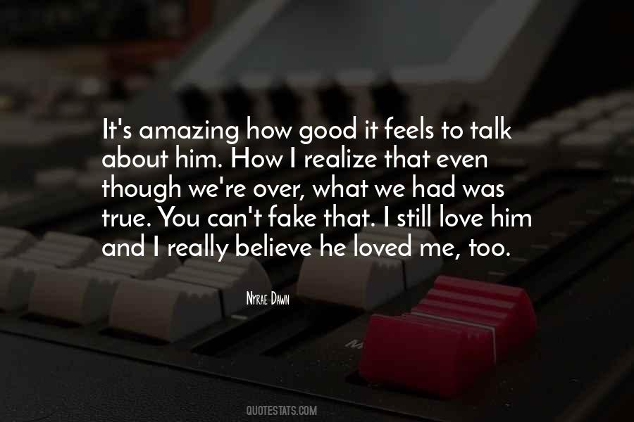 Quotes About How Love Is Fake #94280