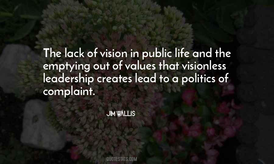 Quotes About Vision And Leadership #355753