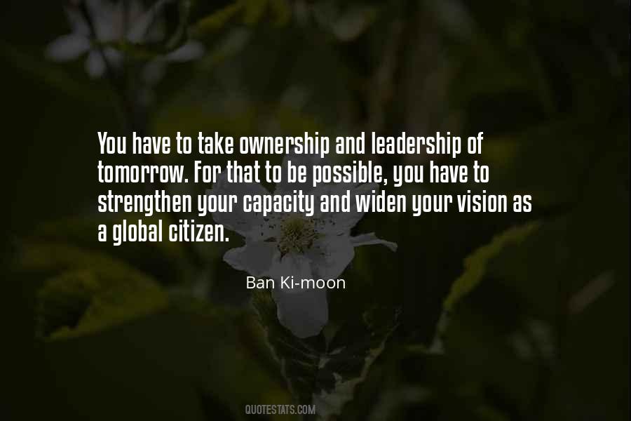 Quotes About Vision And Leadership #79461