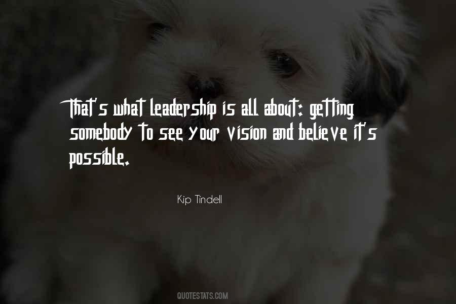 Quotes About Vision And Leadership #82145