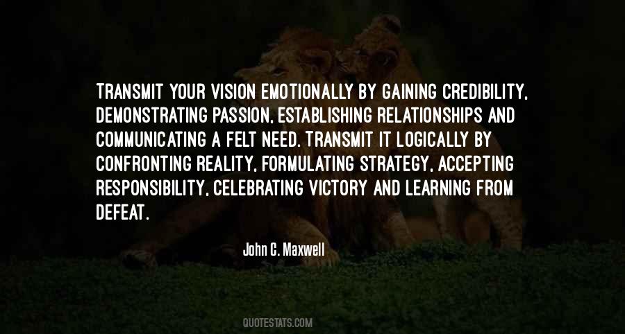 Quotes About Vision And Leadership #98163