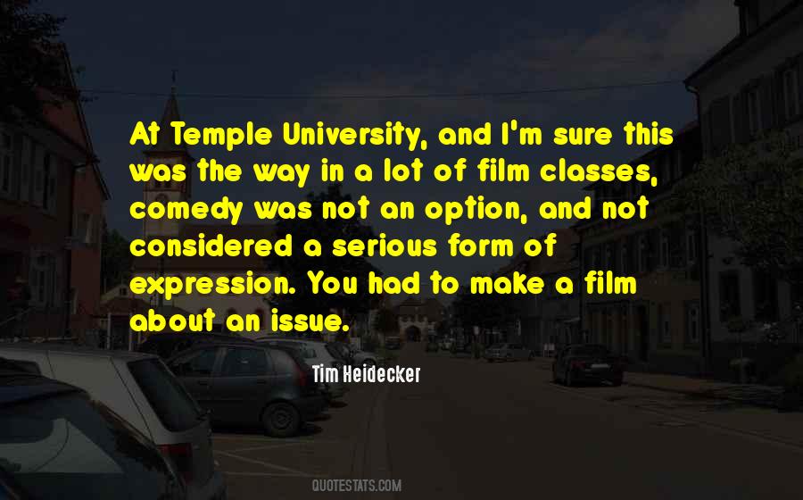 Quotes About Temple University #179730