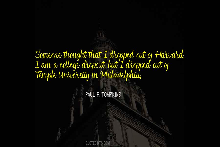 Quotes About Temple University #494332