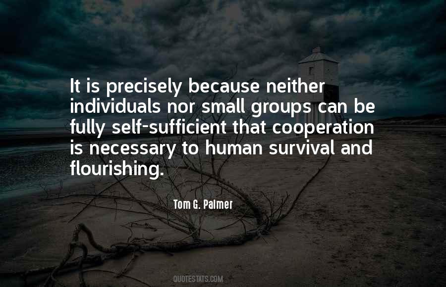 Human Survival Quotes #1064616