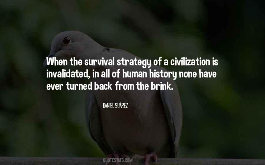 Human Survival Quotes #334852