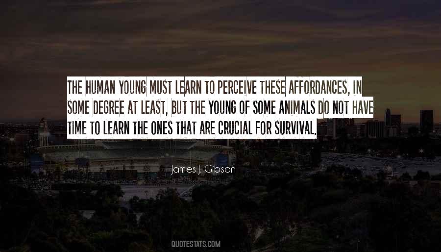 Human Survival Quotes #40822