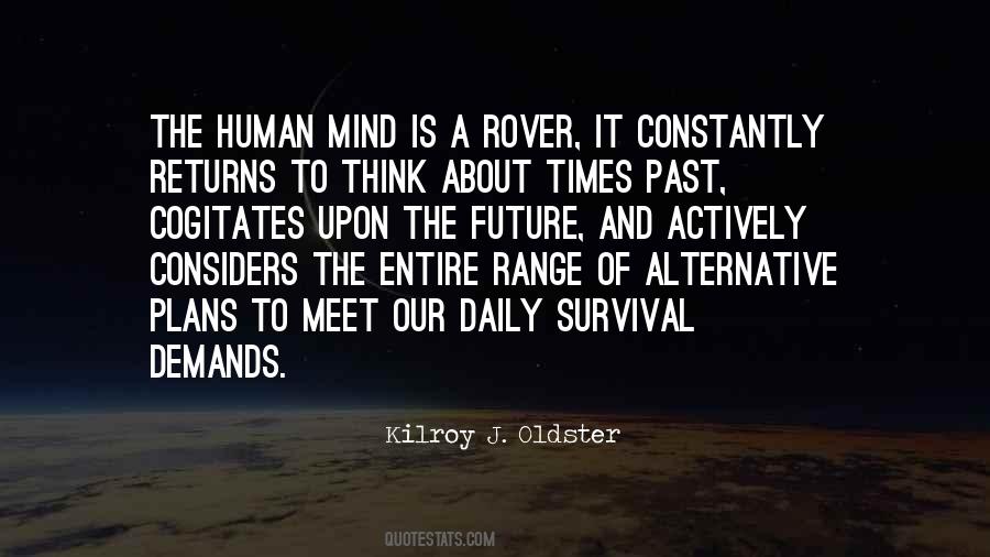 Human Survival Quotes #875104