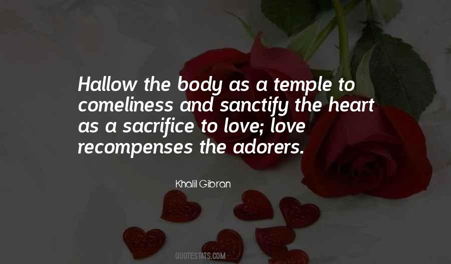 Quotes About The Body As A Temple #481180