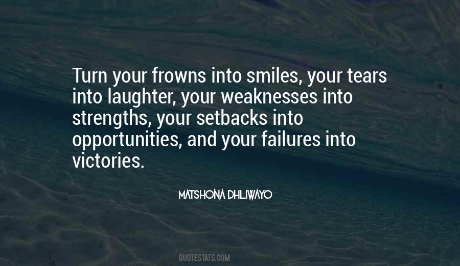 Quotes About Smiles And Tears #270265