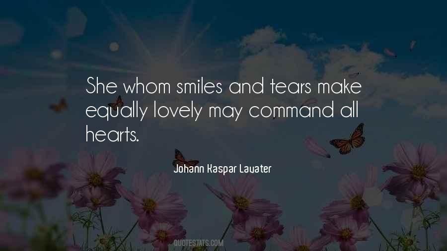 Quotes About Smiles And Tears #826327