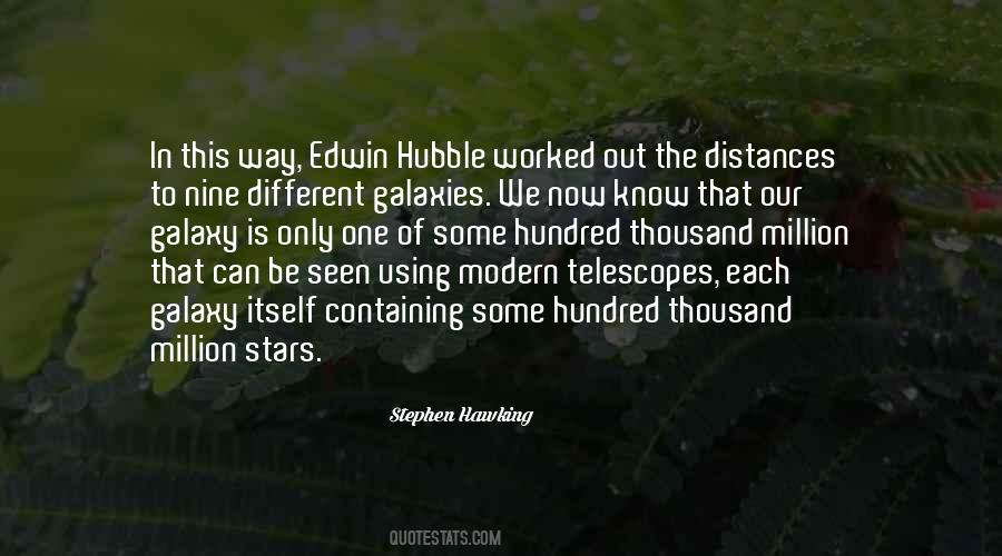 Quotes About Hubble #1468905