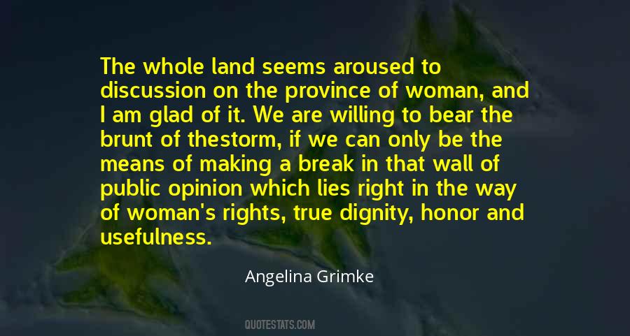 Quotes About Dignity And Honor #1069898