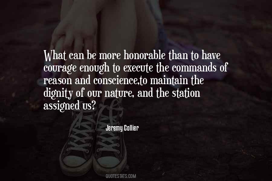 Quotes About Dignity And Honor #1529715