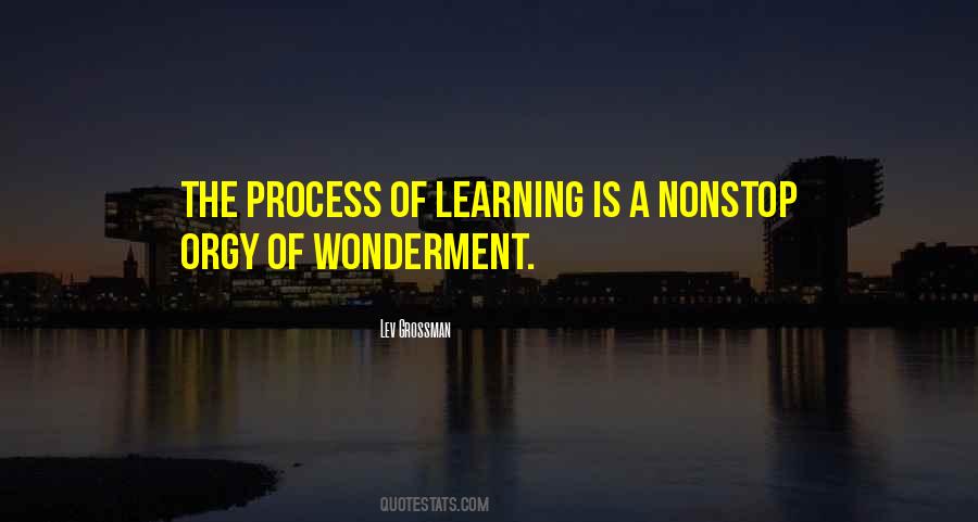 Quotes About Wonderment #1185233