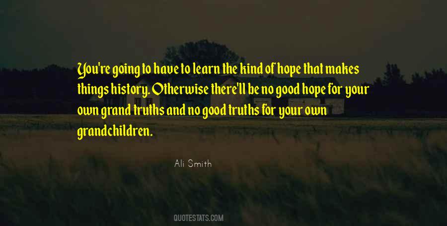 Quotes About Good Hope #1154080