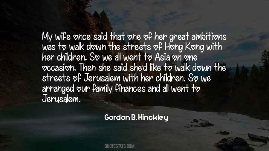 Quotes About Hong Kong #833389