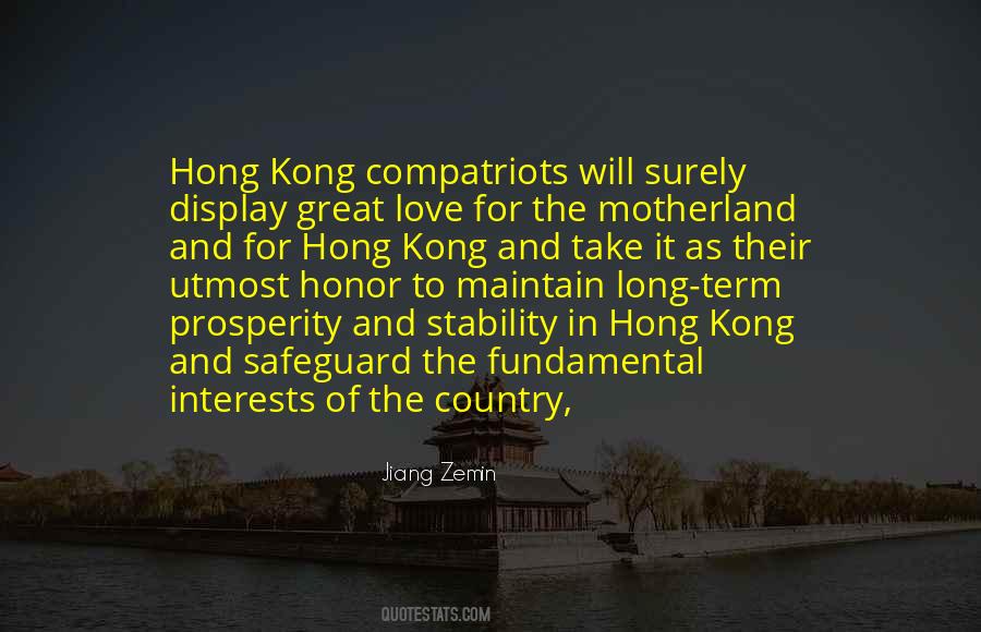 Quotes About Hong Kong #9066