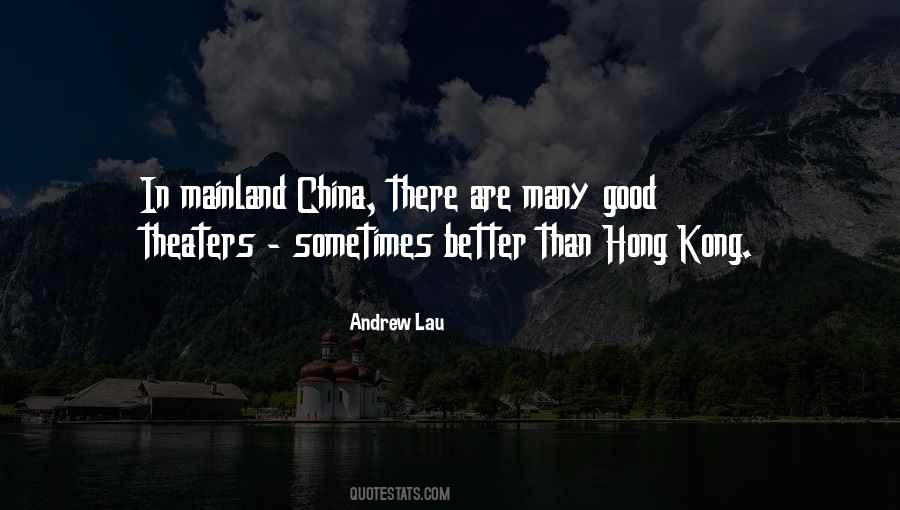 Quotes About Hong Kong #948463