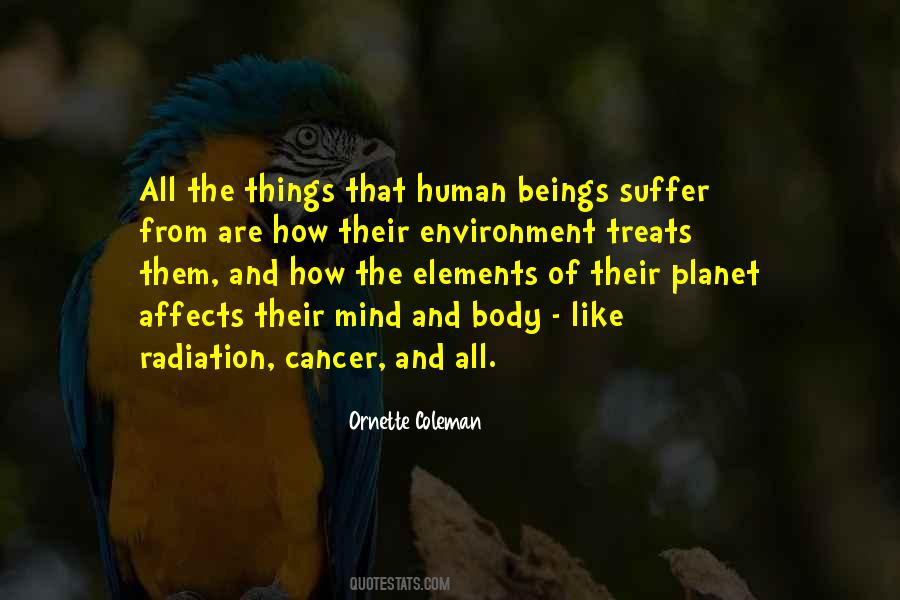 Cancer Radiation Quotes #256311